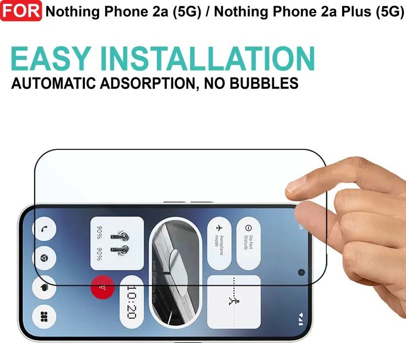 CEDO XPRO Tempered Glass Guard for Nothing Phone 2a / Phone 2a Plus (5G) (Pack of 1) - Image 2