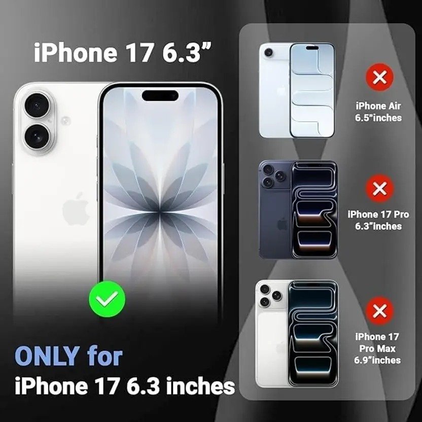 COVJ Back Cover for Apple iPhone 17 (Brown, Dual Protection, Silicon, Pack of: 1) - Image 4